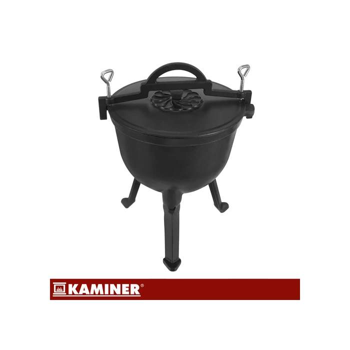 Zománcozott öntöttvas bogrács 10L