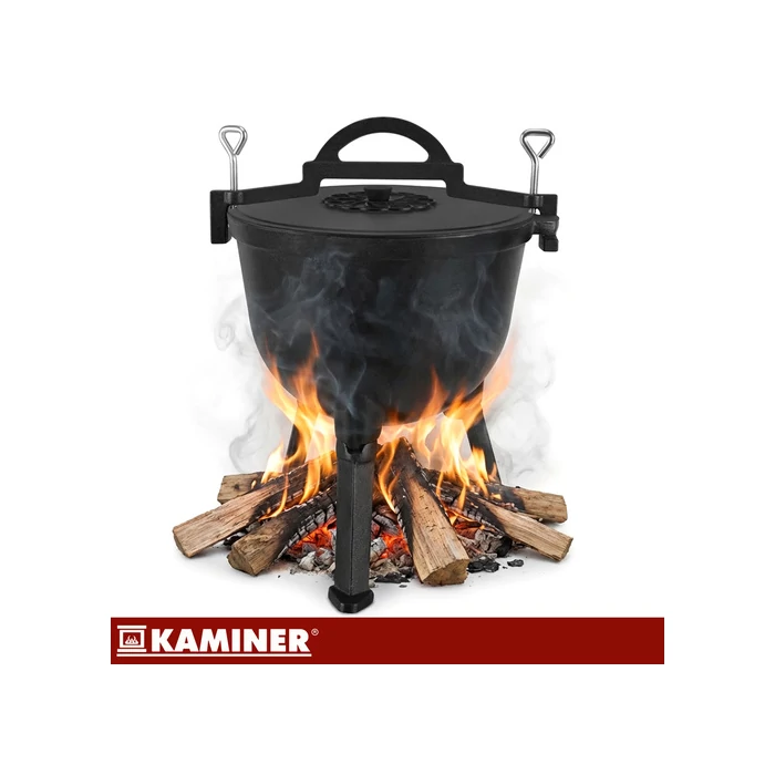 Zománcozott öntöttvas bogrács 10L