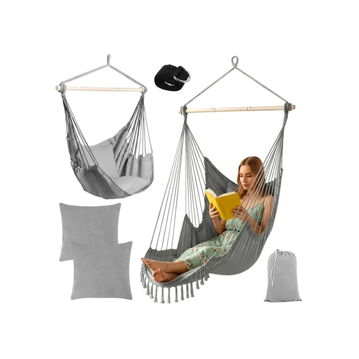 Gardlov függőszék 210cm szürke