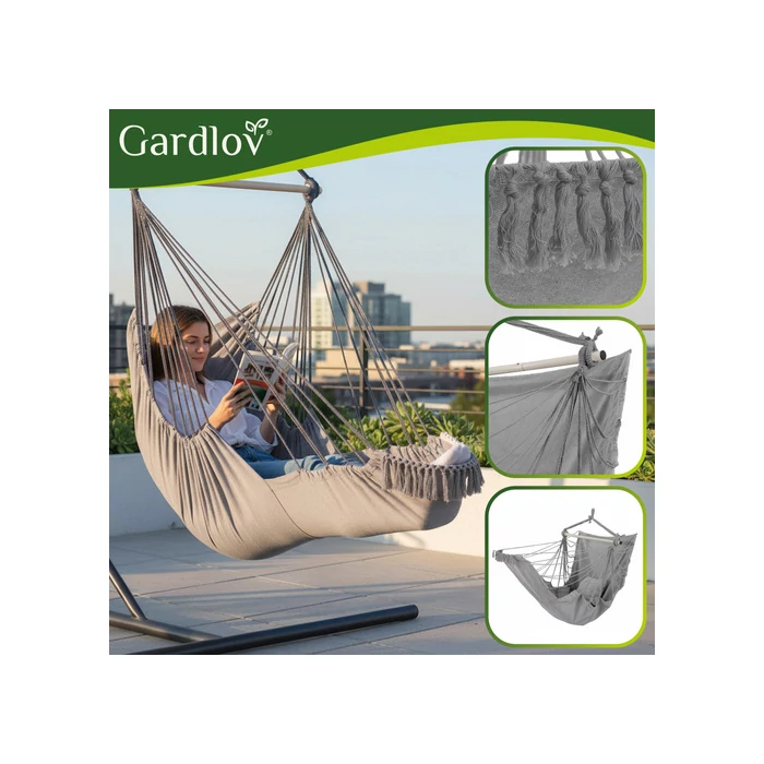 Gardlov függőszék 210cm szürke