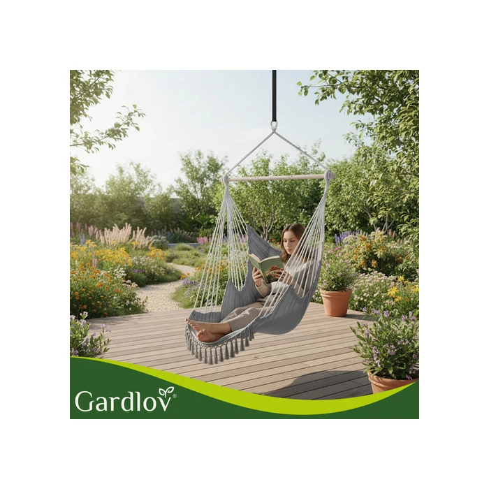 Gardlov függőszék 210cm szürke