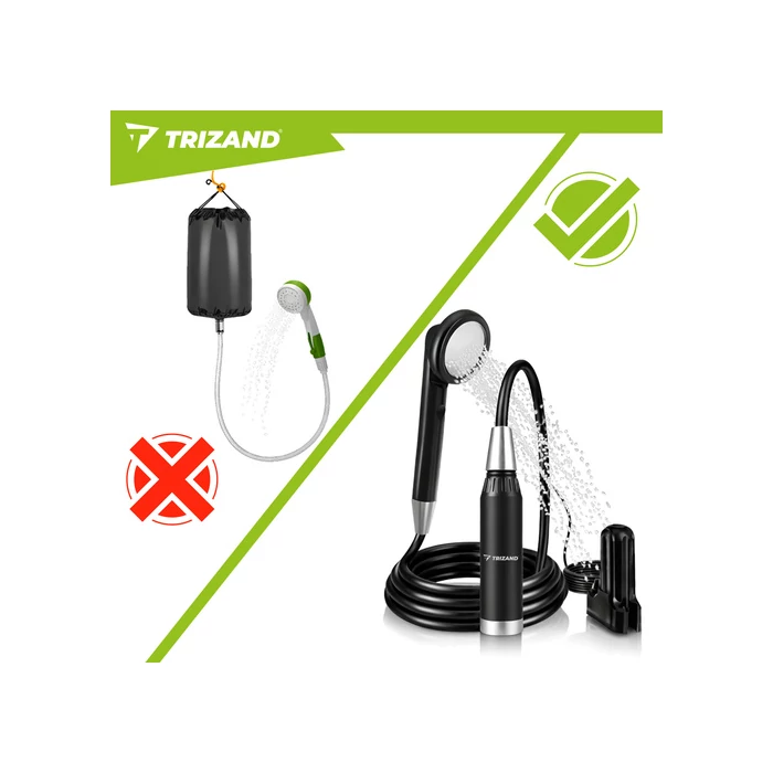 Akkumulátoros kemping zuhany 2200mAh