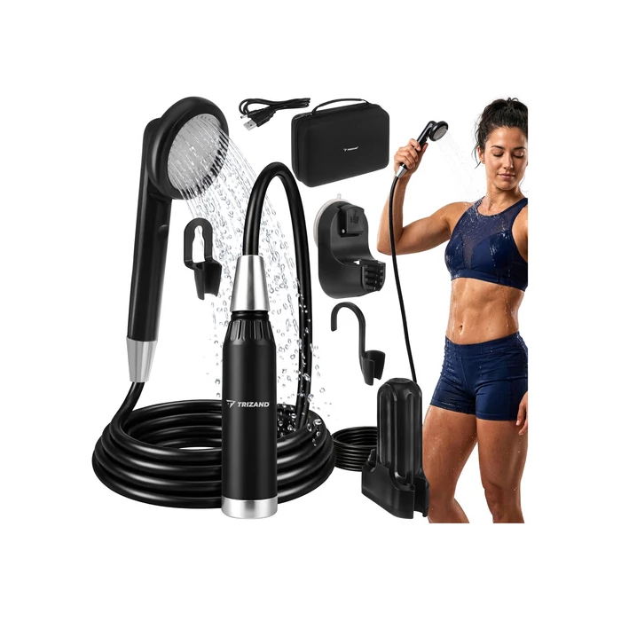 Akkumulátoros kemping zuhany 2200mAh