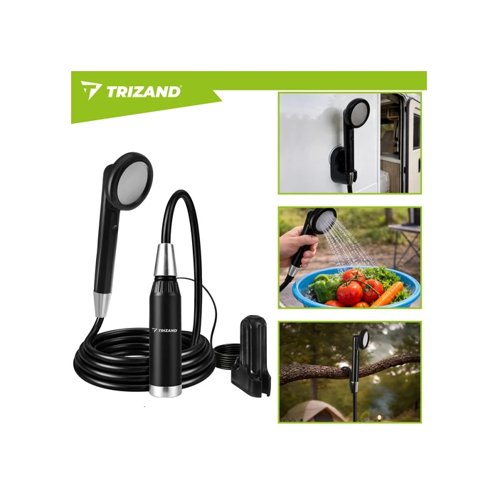 Akkumulátoros kemping zuhany 2200mAh