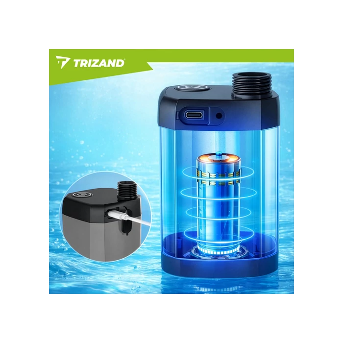 Akkumulátoros kemping zuhany 6000mAh