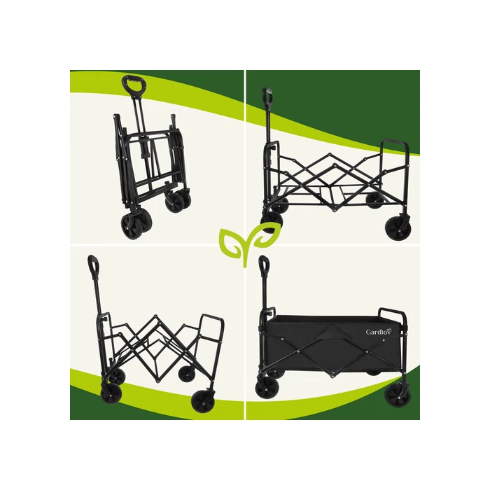 Összecsukható kézikocsi 69x45x49cm