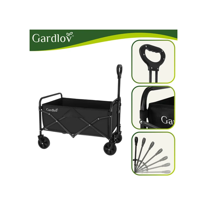 Összecsukható kézikocsi 69x45x49cm