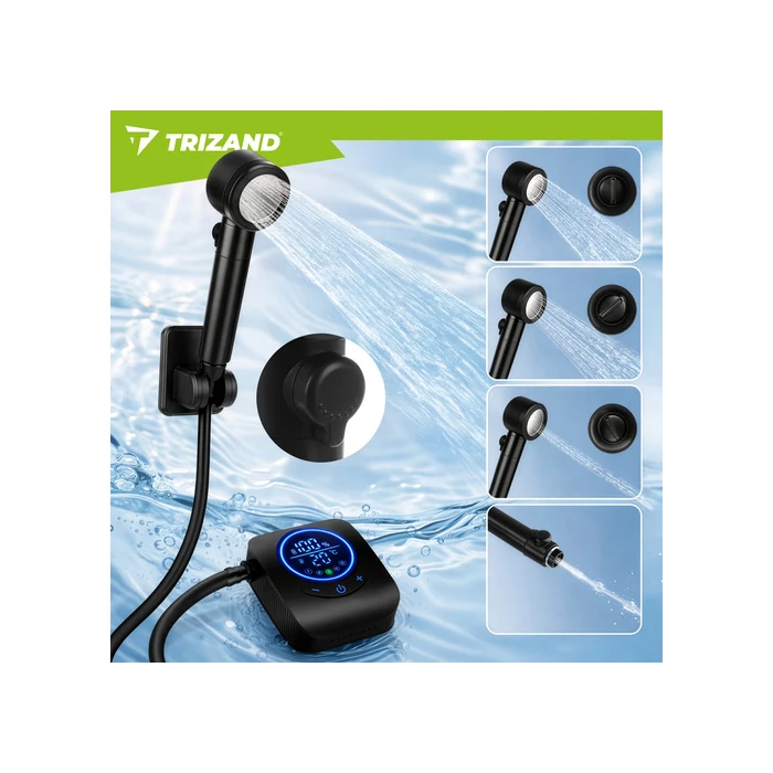 Akkumulátoros kemping zuhany 8000mAh