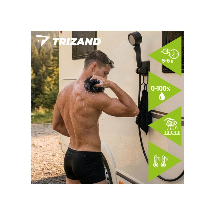 Akkumulátoros kemping zuhany 8000mAh