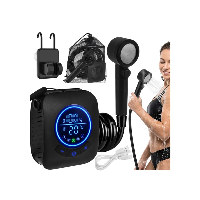 Akkumulátoros kemping zuhany 8000mAh