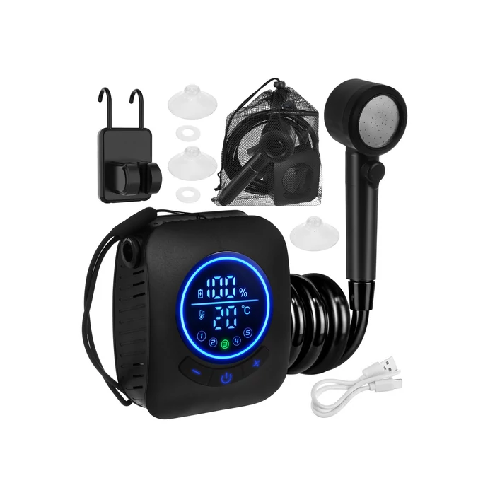 Akkumulátoros kemping zuhany 8000mAh