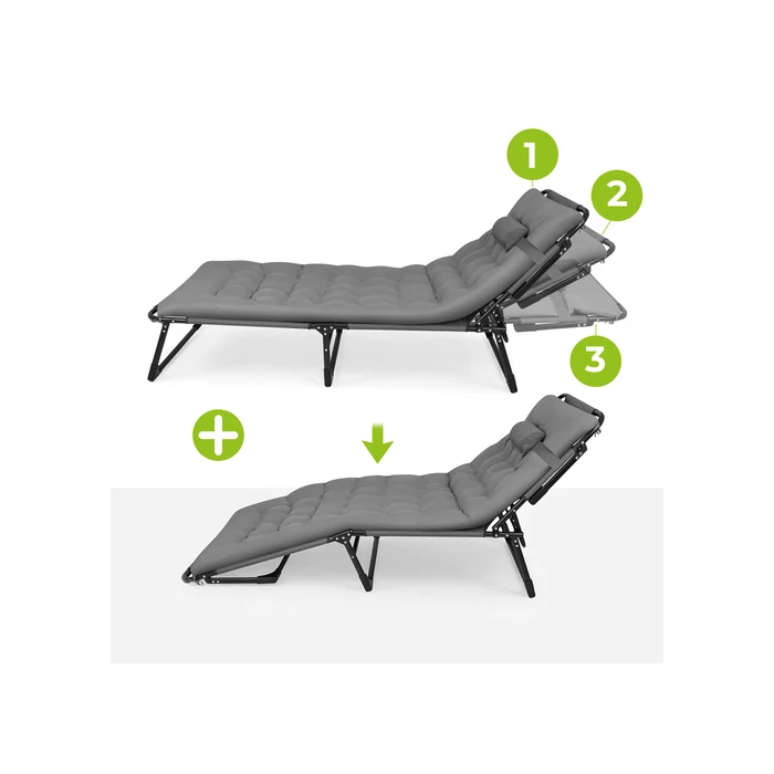 Trizand Összecsukható kerti nyugágy