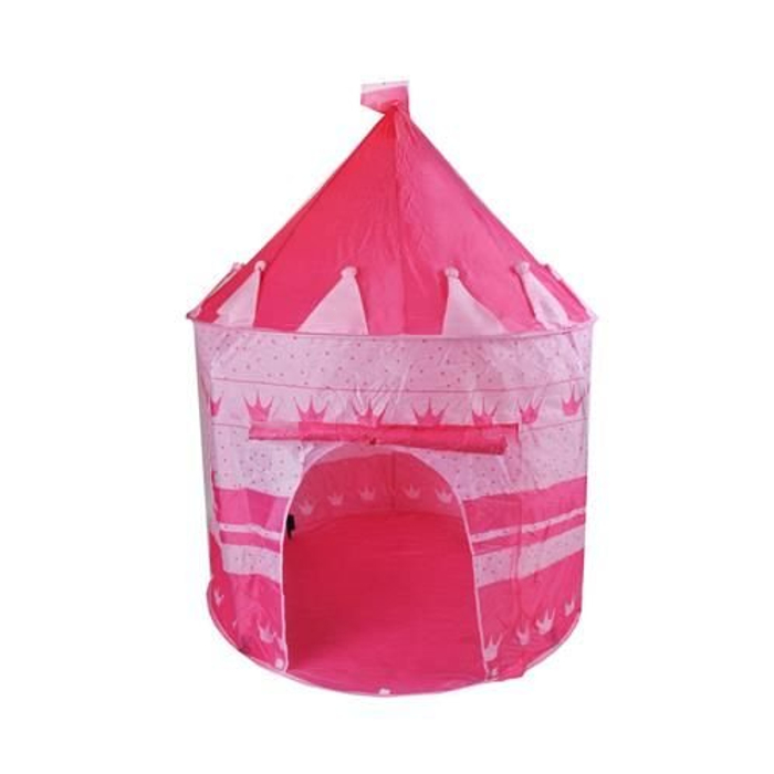 Kastély sátor gyerekeknek pink színben