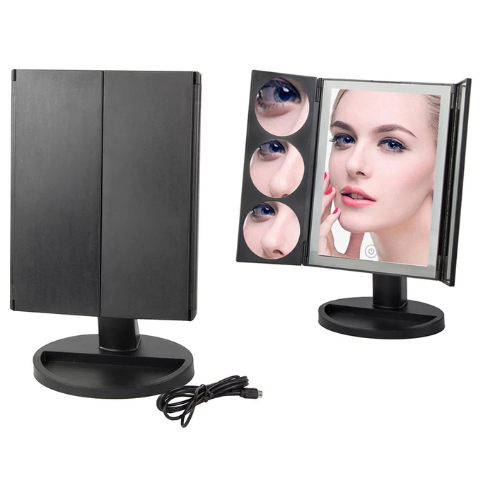 Sminktükör, 3x 5x 10x nagyító