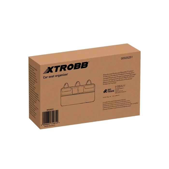 Ülésre szerelhető autós tároló