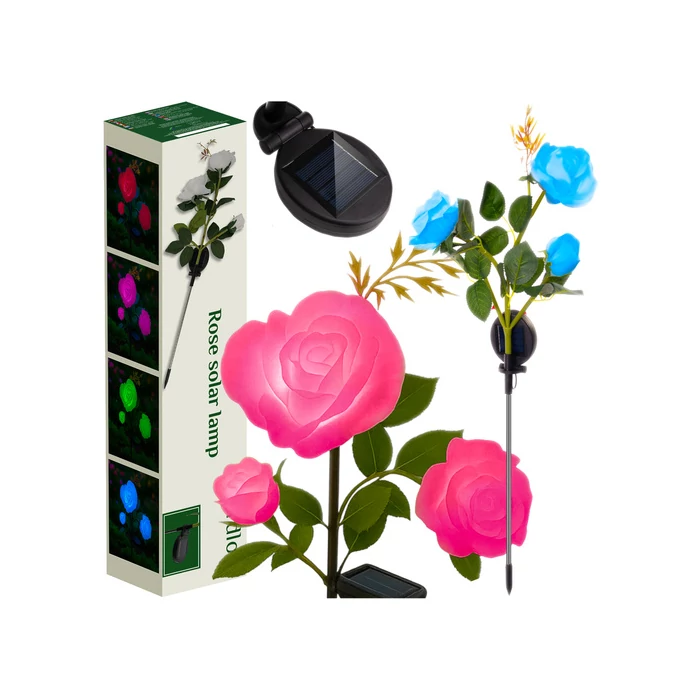 Rózsa formájú hangulatlámpa