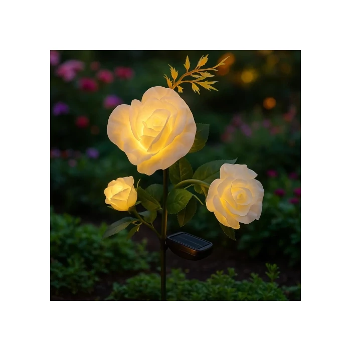 Rózsa formájú hangulatlámpa