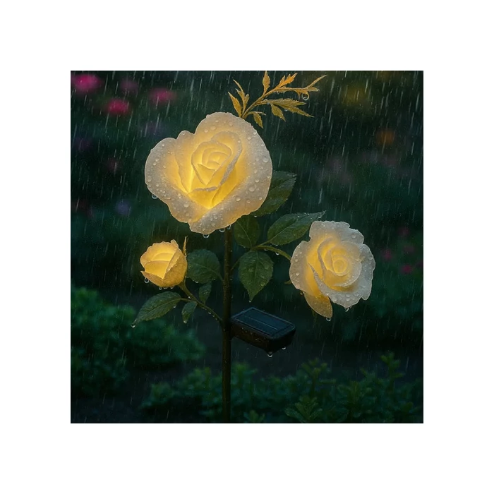 Rózsa formájú hangulatlámpa