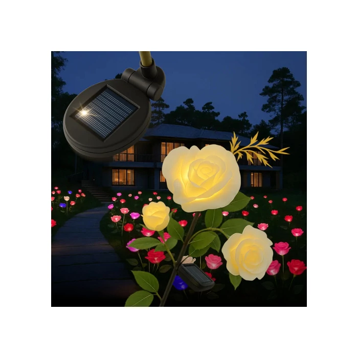 Rózsa formájú hangulatlámpa