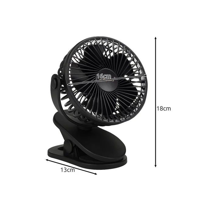 Ventilátor-Fekete