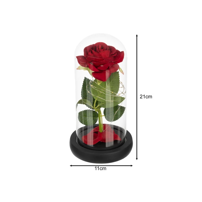 Rózsa üvegben
