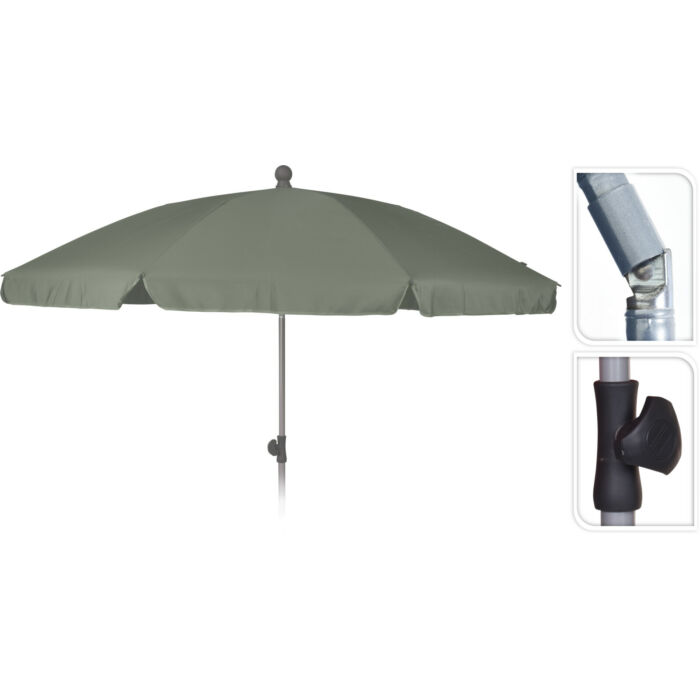 Progarden kerti napernyő, taupe, 200cm