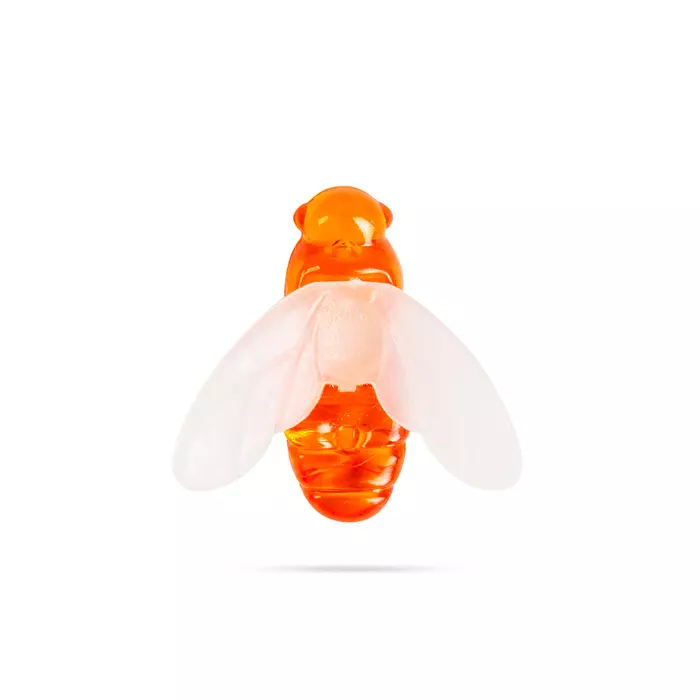LED szolár fényfüzér, méhecske (2,3 m, 20 LED, melegfehér)