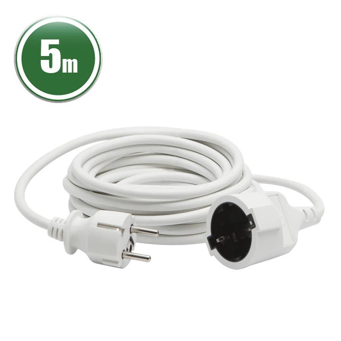 Hálózati lengő hosszabbító (3 x 1,0 mm2, 5 méter)