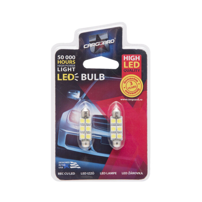 LED izzó (CLD015, 1,5W Sofit 36 mm 108 lumen, 2 darabos csomag)