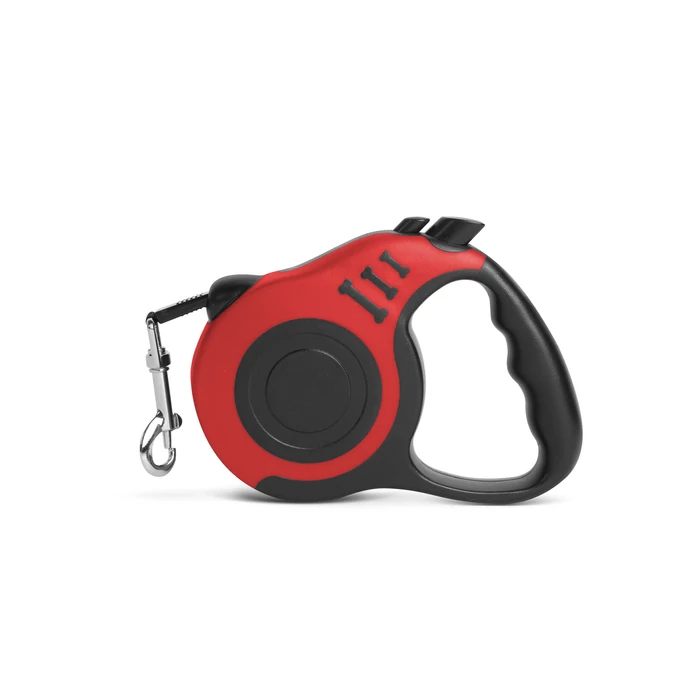 Automata póráz (3 m, piros)