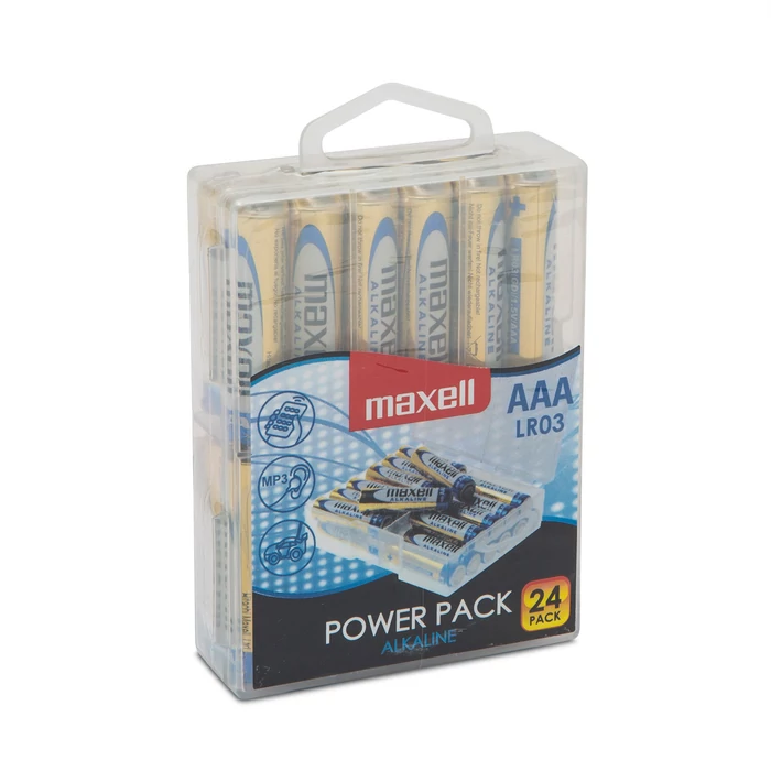 Mikroceruza elem, 1,5V, AAA, LR3, power pack, 24 db/csomag