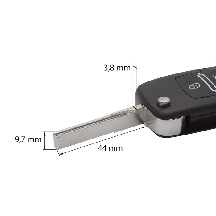 Távirányítós központizár vezérlő szett, bicskakulcsos távirányítókkal