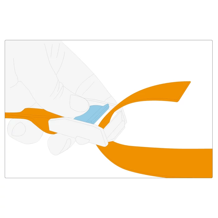 Rögzítő spanifer - 2,5 m x 25 mm - max 200 kg, 2 db / csomag