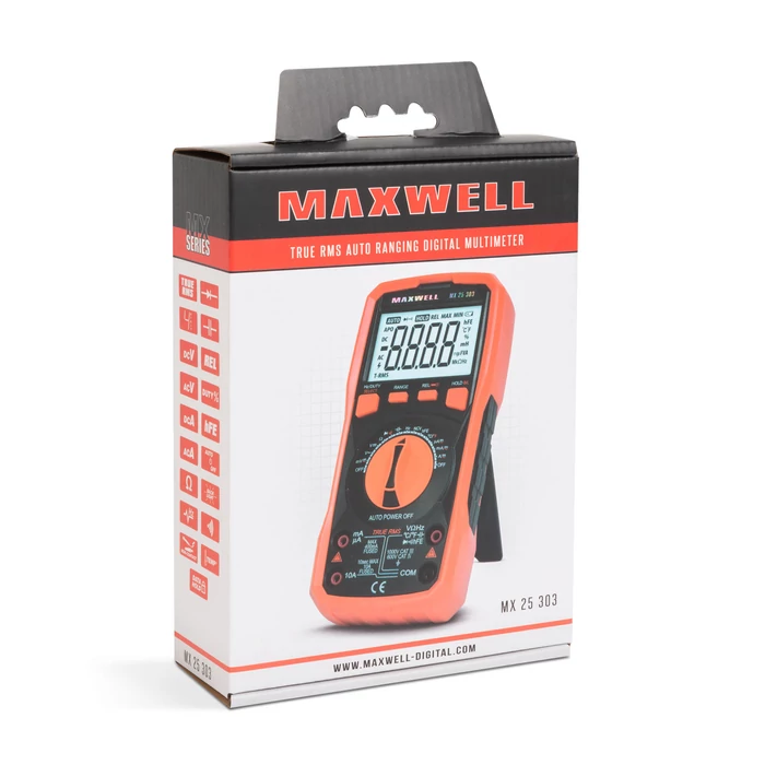 Digitális multiméter (TRUE RMS) - hőmérséklet méréssel