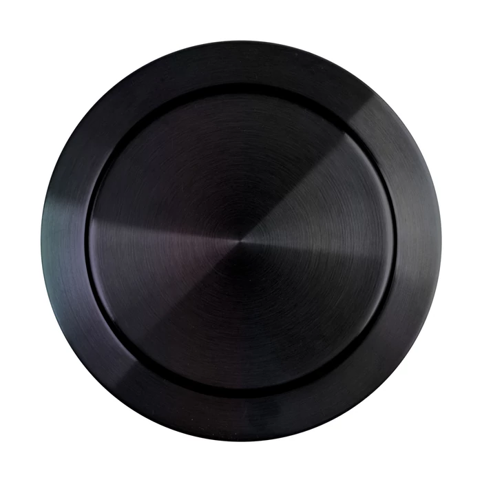 Rejtett elosztó, 3-as, szálcsiszolt titán fekete, kapcsolóval