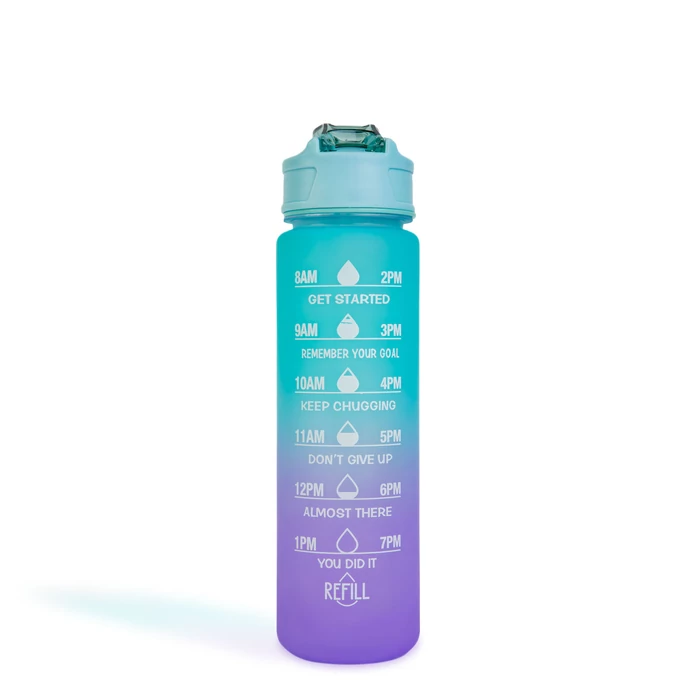 Sport kulacs - 750 ml - opálos - színátmenetes