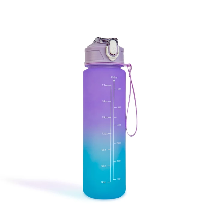 Sport kulacs - 750 ml - opálos - színátmenetes