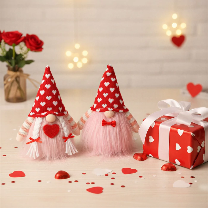 Textil dekoráció (manó, 20 x 13 x 9 cm, 1 darab)