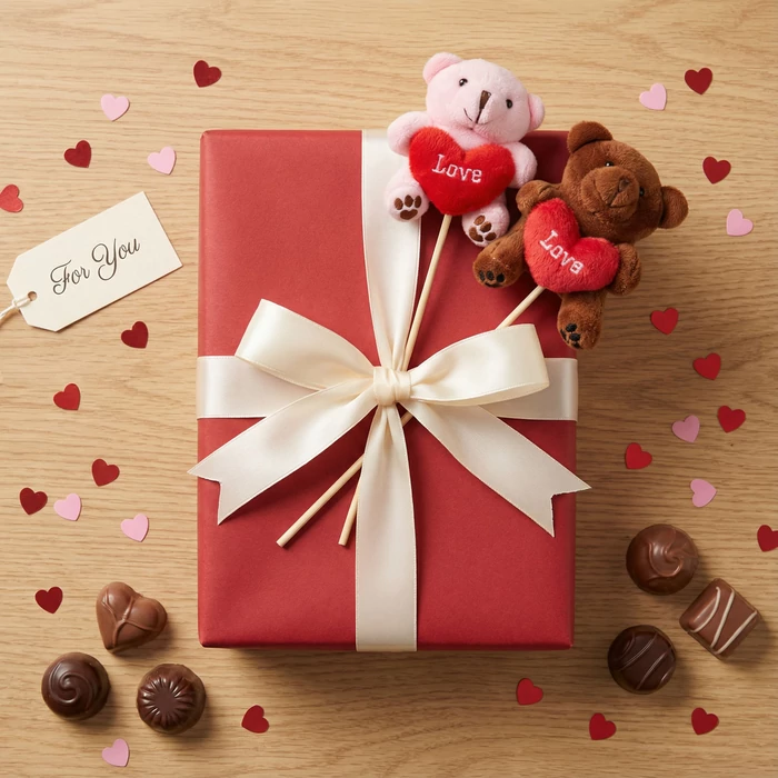 Leszúrható dekoráció (maci, 59 x 4 cm, 1 darab)