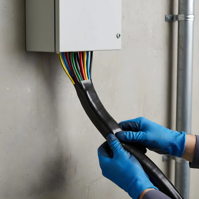 Önzáró butilgumi szigetelőszalag (3 m x 50 mm x 1,65 mm, fekete)