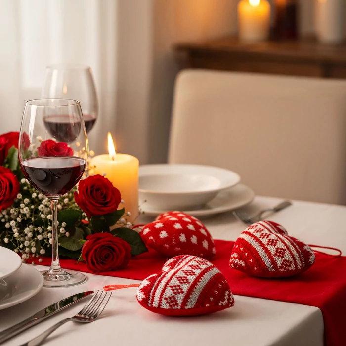 Mini textil dekoráció párna (szív, akasztóval, 12 x 5 x 11 cm, 1 darab)