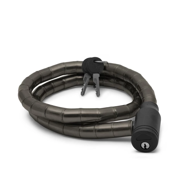 Kerékpár görgős lakat (18 mm / 100 cm fekete)