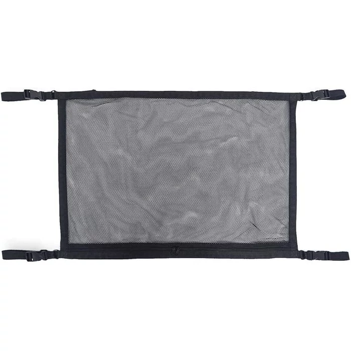 Hálós autós tároló -  70 x 50 cm - fekete, poliészter