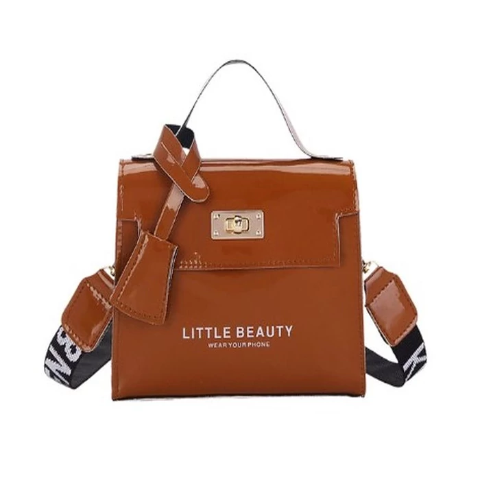 Táska - barna - 17 x 13 x 6 cm