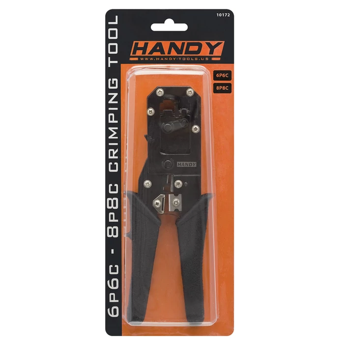 Krimpelő-, blankoló- és vágó fogó moduláris csatlakozókhoz 6P, 8P