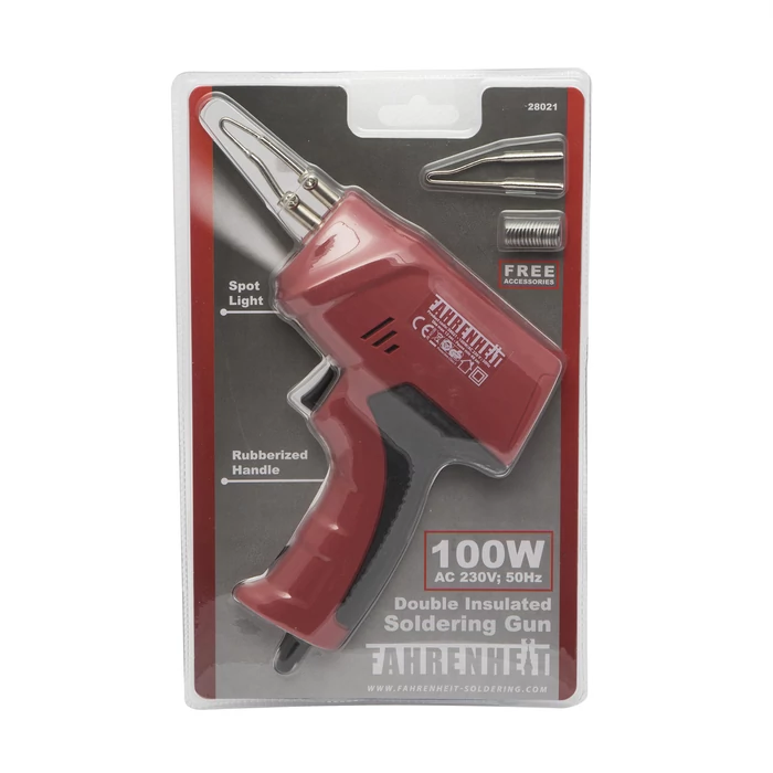 Dupla szigetelésű forrasztópáka - 100 W, 230 V, AC