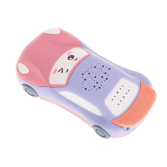 Játéktelefon csillagprojektor móddal (rózsaszín)