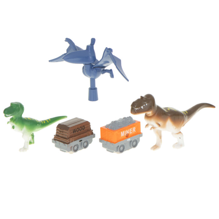 Interaktív akadálypálya autókkal és dinoszauruszokkal