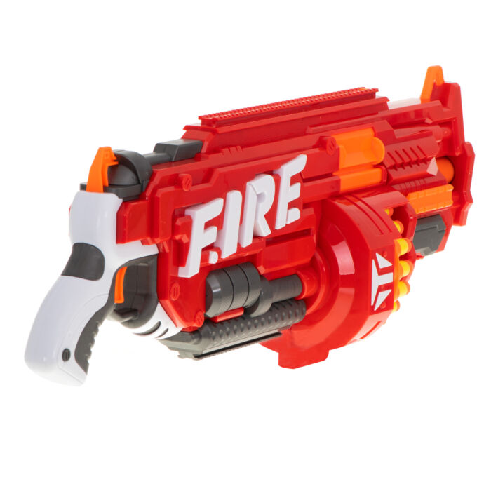 Fire Bumper játékfegyver 40 lőszerrel és céltáblával