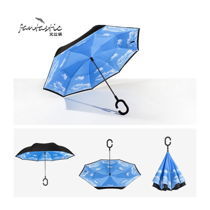 Fordítva összehajtható esernyő (Égbolt)